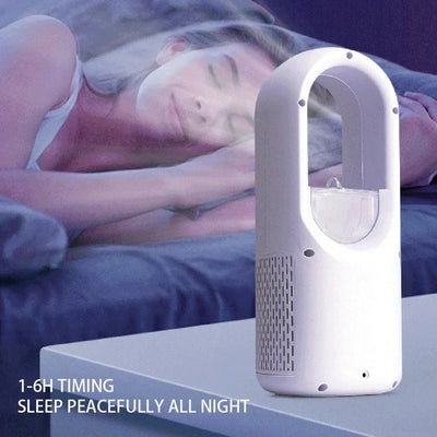 Ventilateur de table et de poche sans fil - Ventilateur USB sans pales, portable et silencieux
