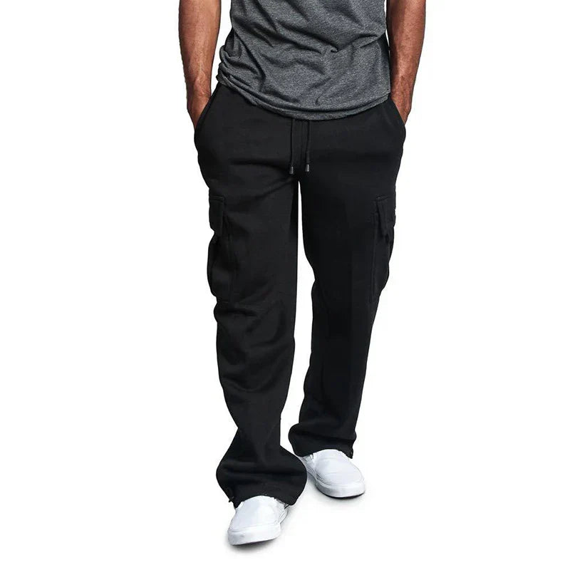 Pantaloni cargo multi-tasche da uomo