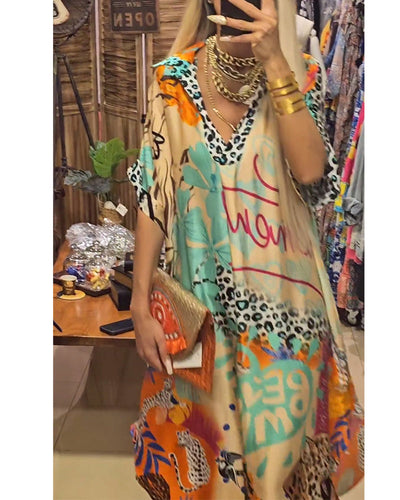 Janne | Vestido informal con cuello en V