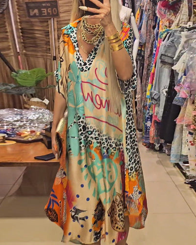 Janne | Vestido informal con cuello en V