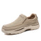 Jaco - Mocasines ortopédicos de lona para hombre