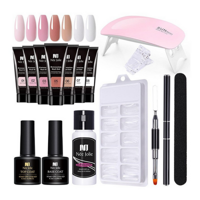 Kit per unghie Polygel - Creare unghie professionali a casa propria