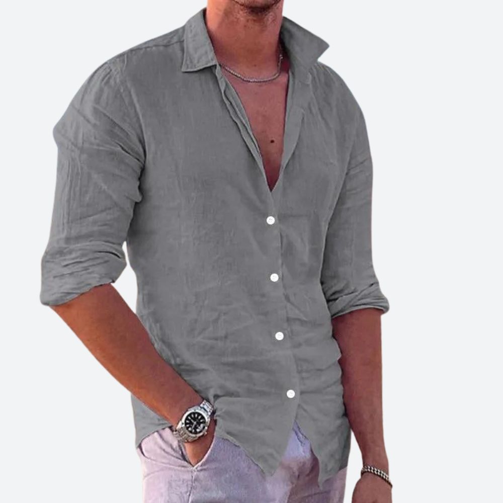 Loro | Camisa de lino para hombre