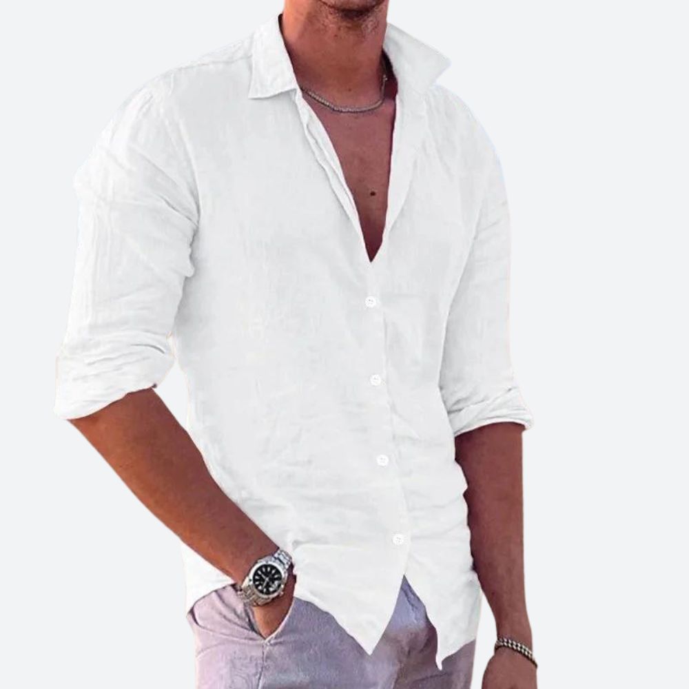 Loro | Camisa de lino para hombre