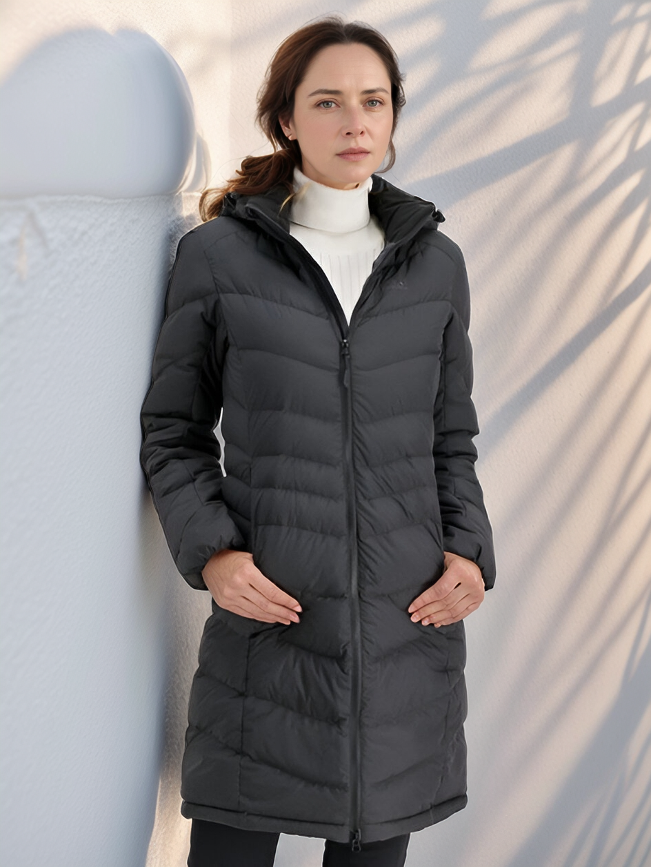 Veste Eva longue mandonnée - chaud, léger et d'eau -pellent
