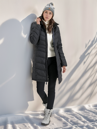 Veste Eva longue mandonnée - chaud, léger et d'eau -pellent