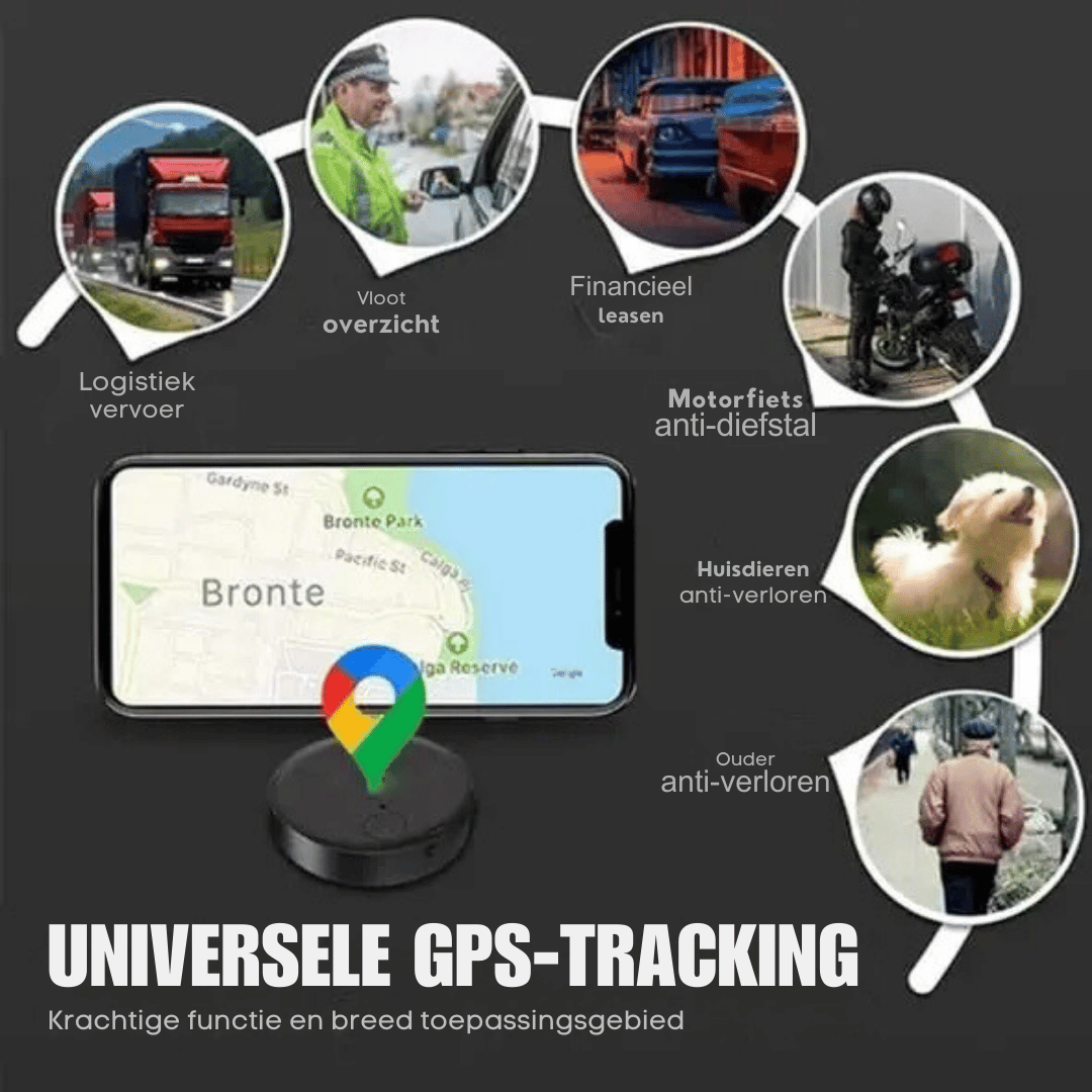 TrackMate Mini GPS Tracker: potente localizador de coches y llaves