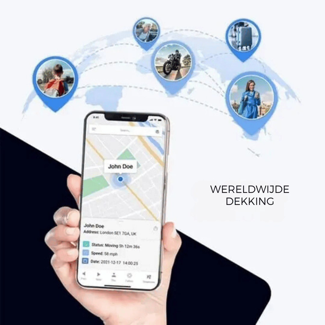 TrackMate Mini GPS Tracker: potente localizador de coches y llaves