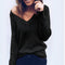 Top ajustado con cuello en V para mujer: perfecto para todas las estaciones