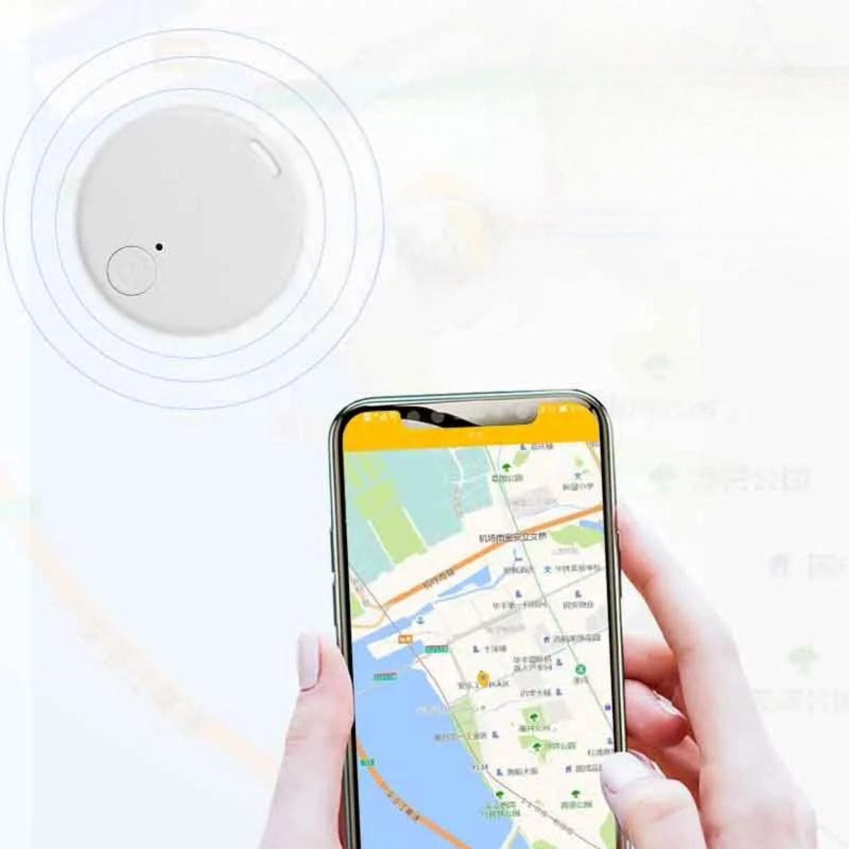 Tracciatore GPS compatibile con Android Jim