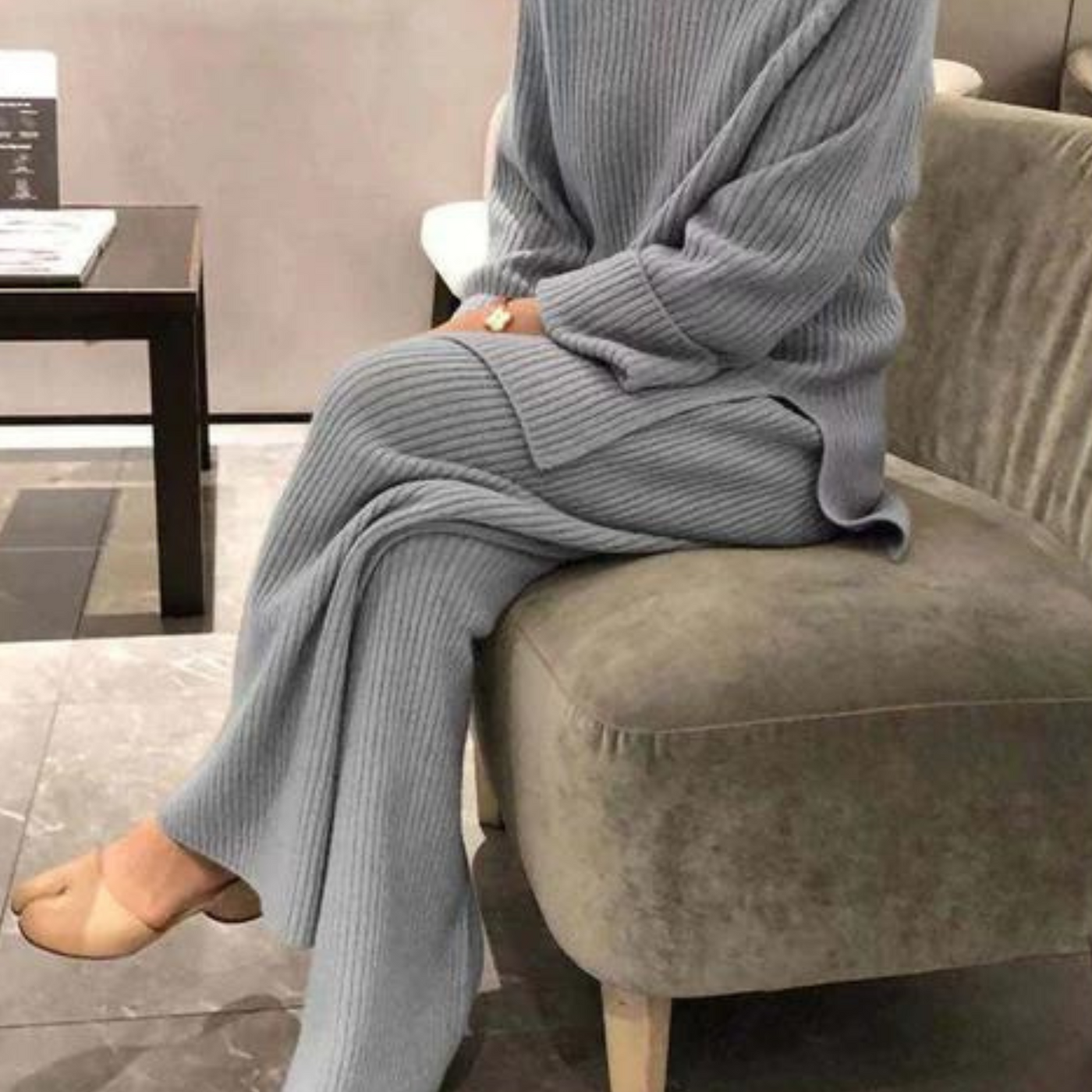 Conjunto casual de camisa y pantalón - Samantha 