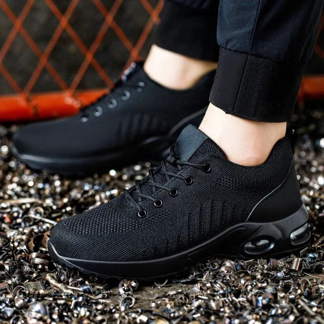 Zapatos de seguridad acolchados para hombre