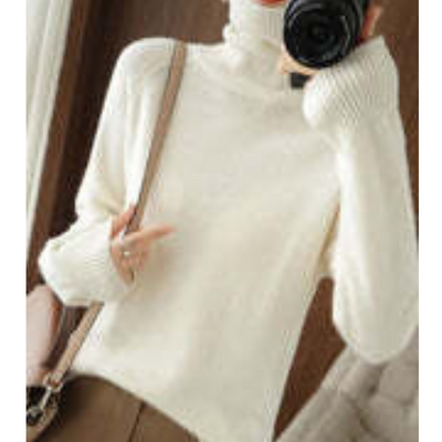 Nikki | Maglia elegante a maniche lunghe da donna | Dolcevita