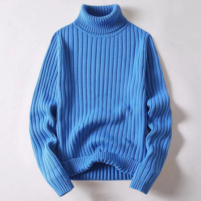 Maglia dolcevita da uomo in lana merino - Wyatt
