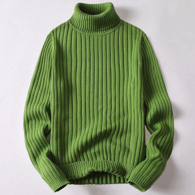 Maglia dolcevita da uomo in lana merino - Wyatt
