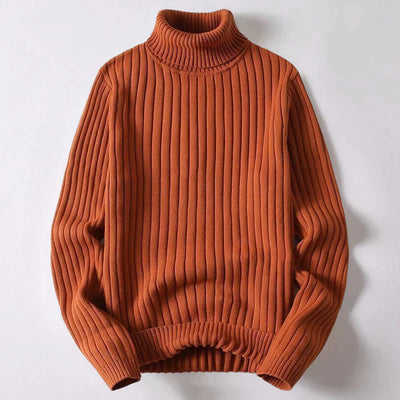 Maglia dolcevita da uomo in lana merino - Wyatt