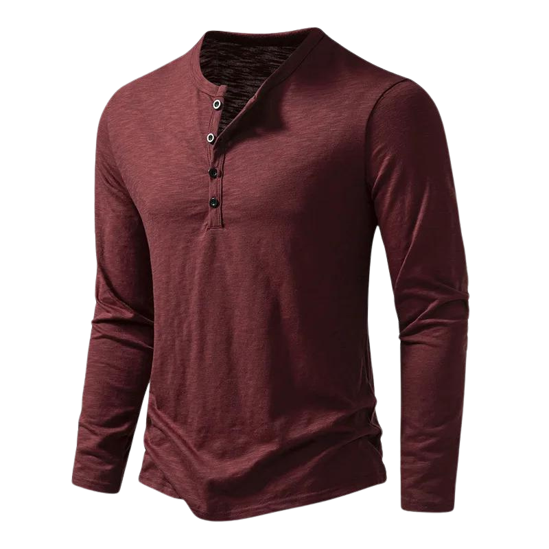 Camiseta de manga larga para hombre: versátil y cómoda