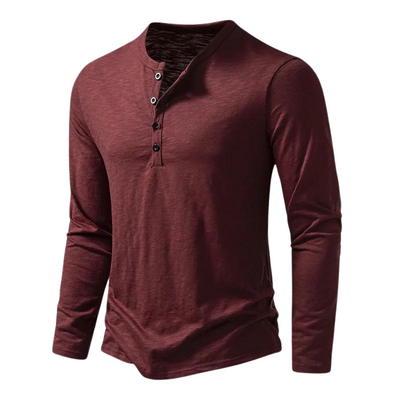 Camiseta de manga larga para hombre: versátil y cómoda
