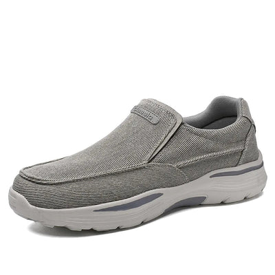 Jaco - Mocasines ortopédicos de lona para hombre