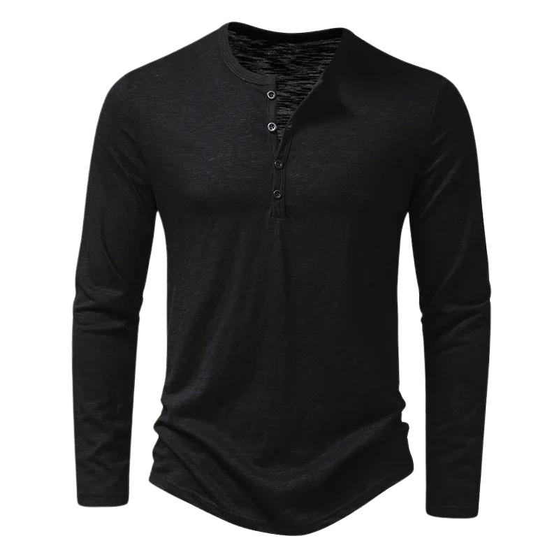Camiseta de manga larga para hombre: versátil y cómoda