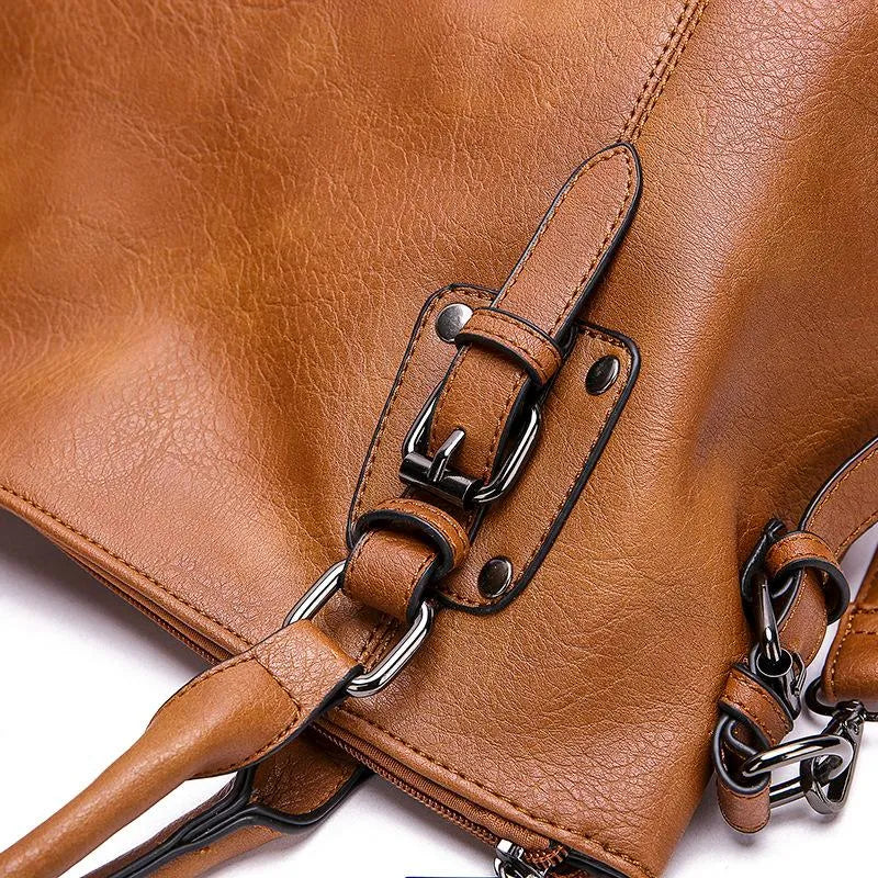 Donna - Borsa a tracolla - Stile elegante in ecopelle