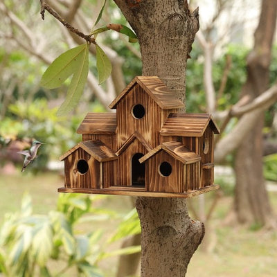 Voliera funzionale in legno WillowNest