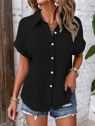 Nicole | Chemise décontractée en coton