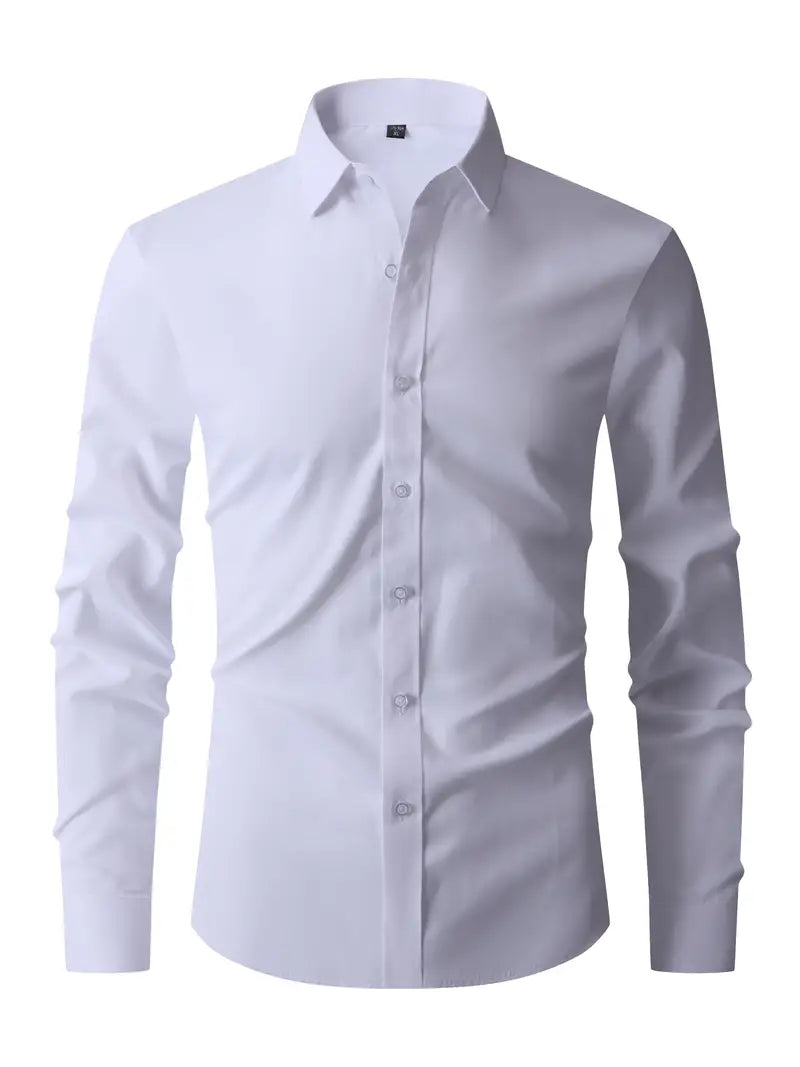 Camisa de hombre semiformal, para todas las ocasiones.