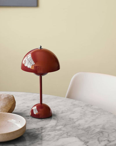 Umbrilight - Lámpara de mesa con pantalla retro