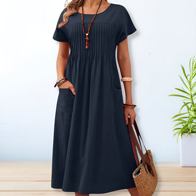 Mujer - Vestido cómodo - Tejido suave - Estilo casual - Perfecto para uso diario