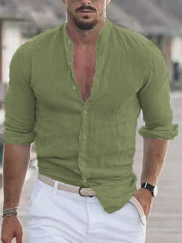 Daniel - la chemise élégante en lin pour homme