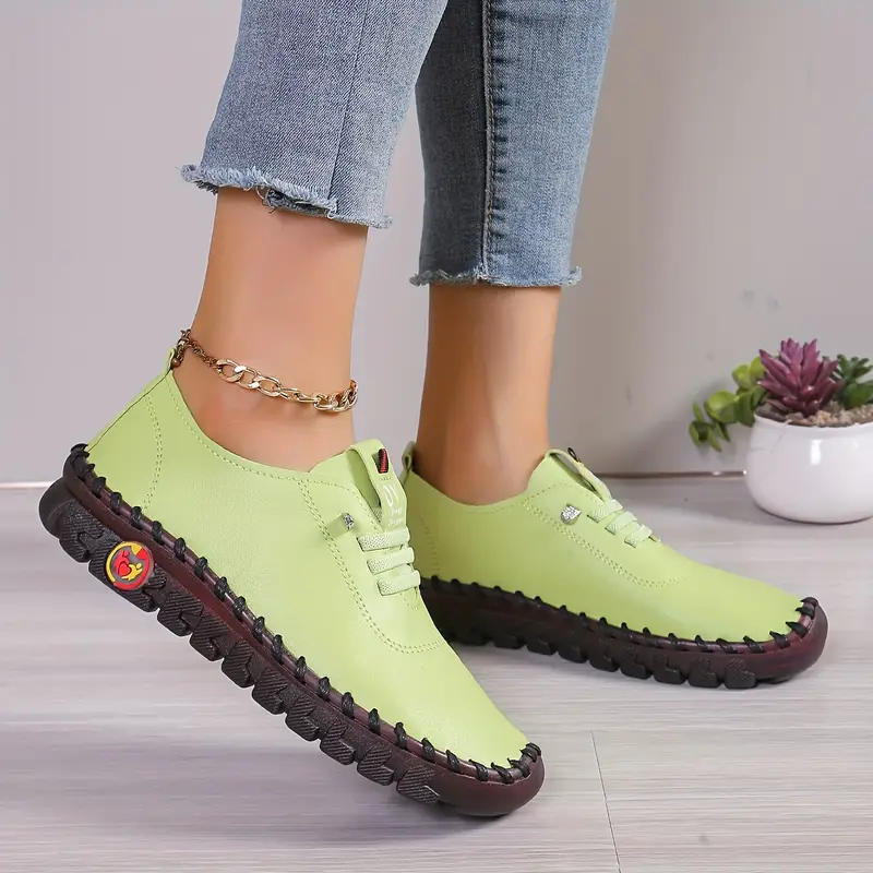 LISA - Zapatos de piel ligeros y antideslizantes para mujer