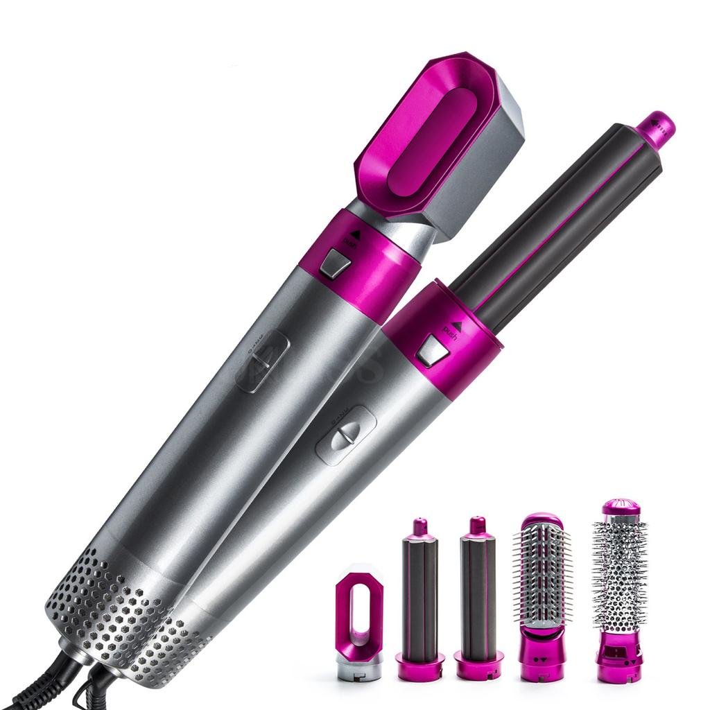 Strumenti per lo styling Set di spazzole ad aria calda Accessori multipli Cura dei capelli