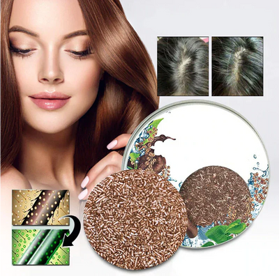 Champú orgánico para oscurecer el cabello