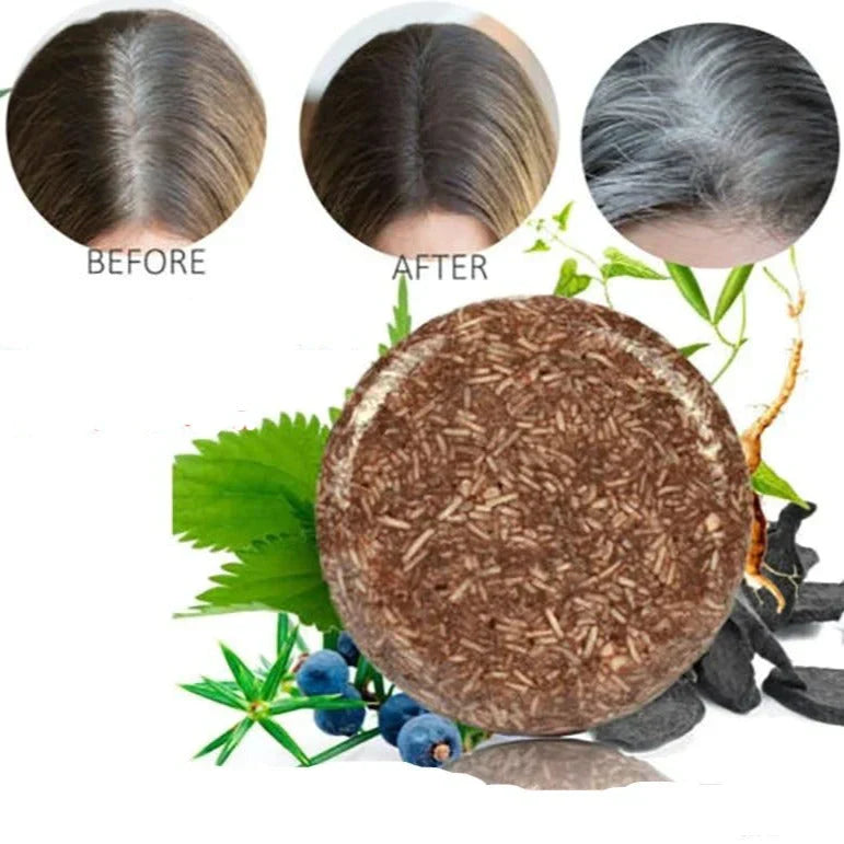 Champú orgánico para oscurecer el cabello