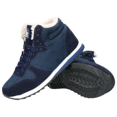 Geron - Botas de invierno para hombre con forro cálido 