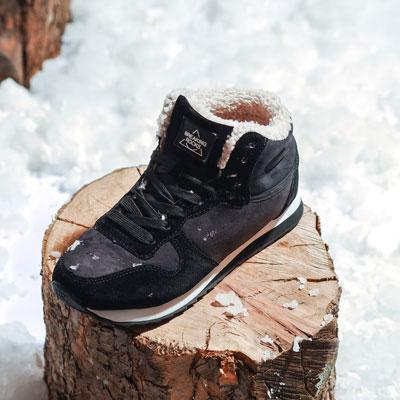 Geron - Botas de invierno para hombre con forro cálido 