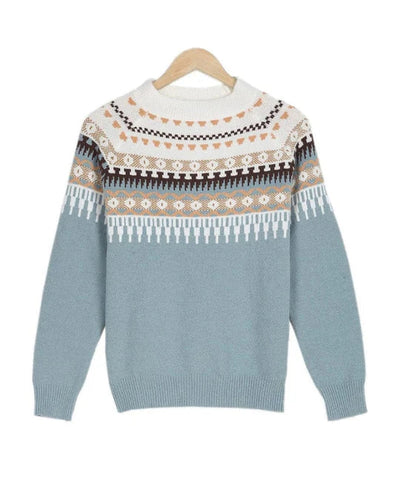 Capucine | maglione stampato da donna | maniche lunghe
