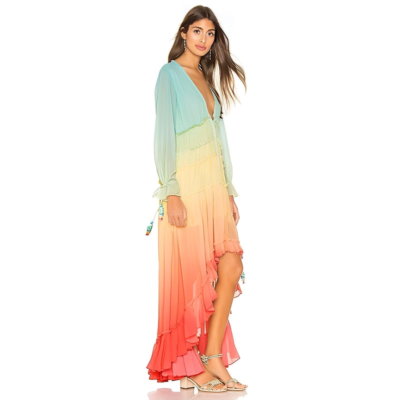 Amor arcoiris - Langes verträumtes Maxikleid