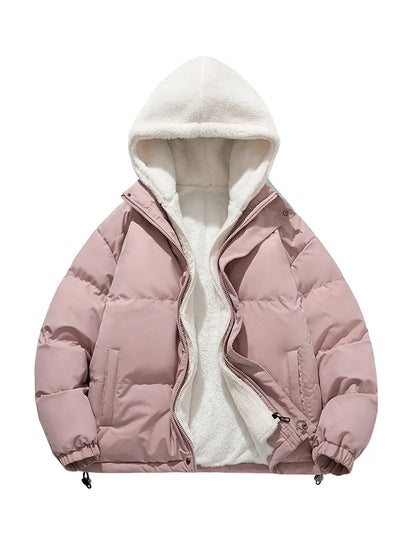 Chaqueta de invierno casual y de moda.