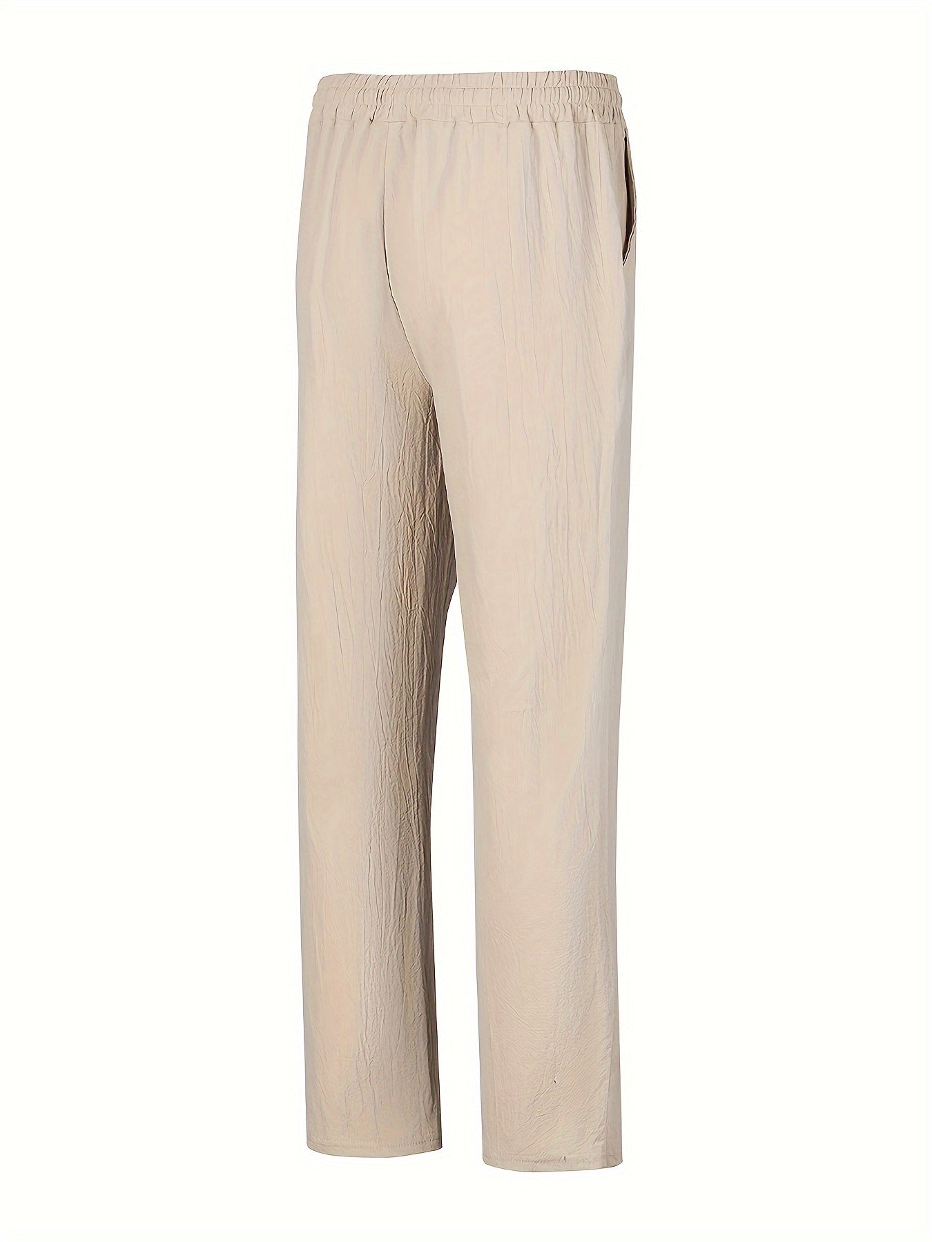 Pantalon décontracté à cordon pour homme