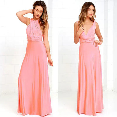 Elegante vestido cruzado de punto - Zara