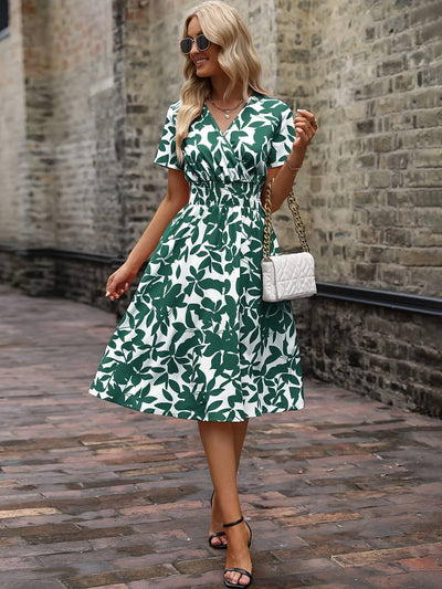 Nina - Vestido cruzado elegante y cómodo para mujer
