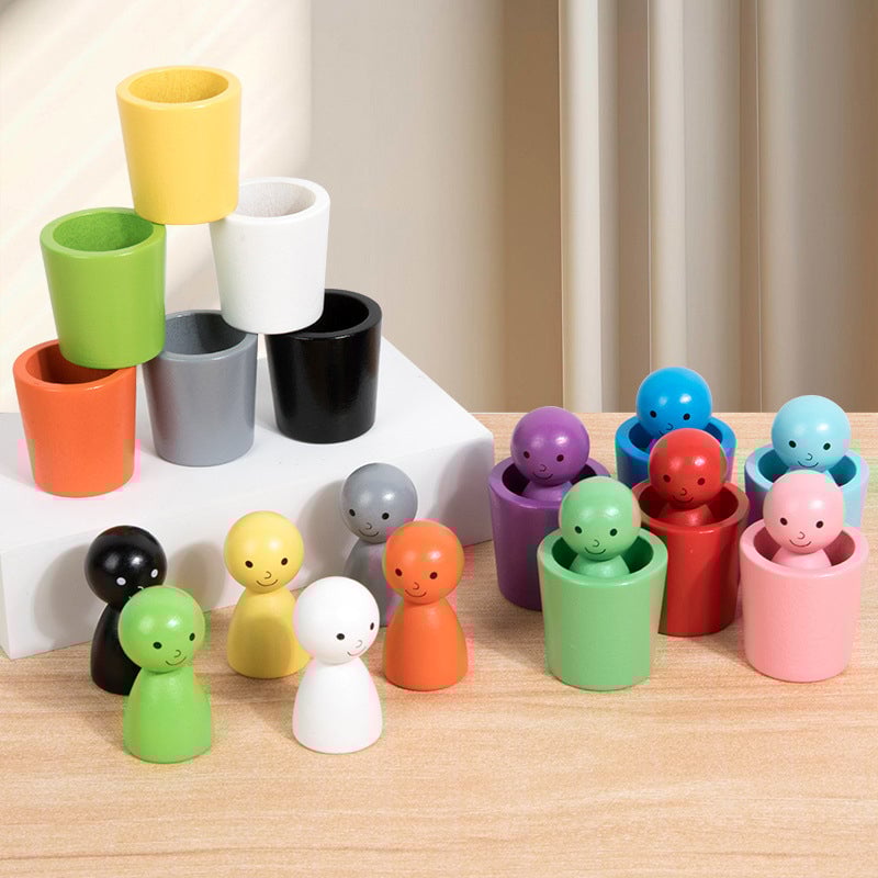 Tazza Montessori per la selezione dei colori