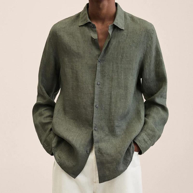Camicia elegante da uomo in lino - Albert
