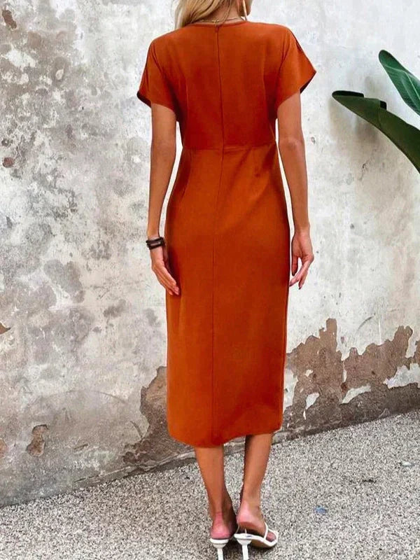 Abito midi Bo | Chic con scollo a V