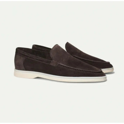 Lucenzo | Zapatos de ante sin cordones - Casuales y cómodos - Zapatos de hombre