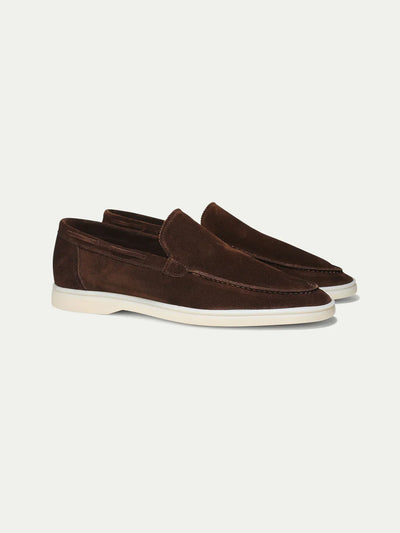 Lucenzo | Zapatos de ante sin cordones - Casuales y cómodos - Zapatos de hombre