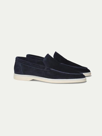 Lucenzo | Zapatos de ante sin cordones - Casuales y cómodos - Zapatos de hombre