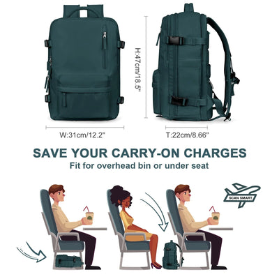 Zaino - Grande borsa da viaggio impermeabile per escursioni e viaggi